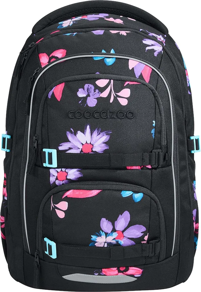 Sac à dos coocazoo PORTER Floral Artnight pour collège et lycée