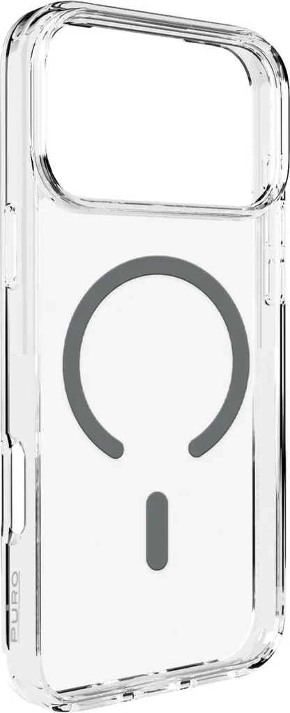 PURO PUIPC17P63LITEMDKGR custodia per Apple iPhone 17 Pro Cover Grigio, Trasparente