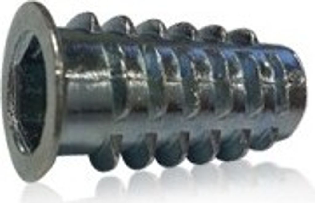 Splintmutter mit Bund M6 x 13 ZB - Packung 500 Stück