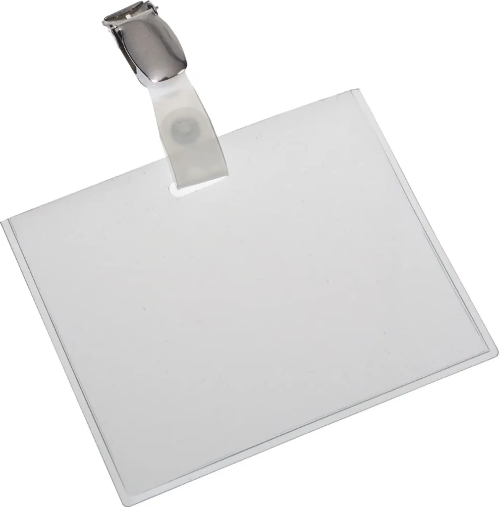 Porte-nom pour salon et conférence EUROPEL 90x60mm - Set de 24 badges