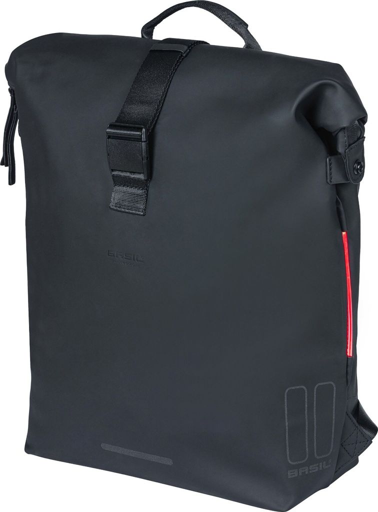 Basil SoHo, Hinten, Fahrradtasche, Polyurethan, Schwarz, 17 Produktbild 