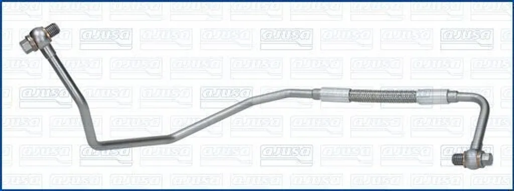 Tuyau de graissage turbo OP10802 pour Mazda BT-50 et Ford Ranger TKE