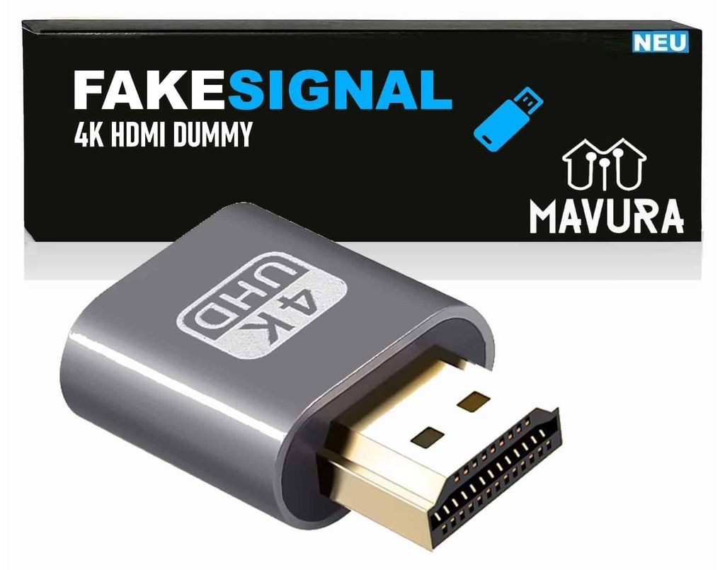 FAKESIGNAL HDMI Dummy Plug 4K UHD Virtuálny monitor Obrázok produktu 