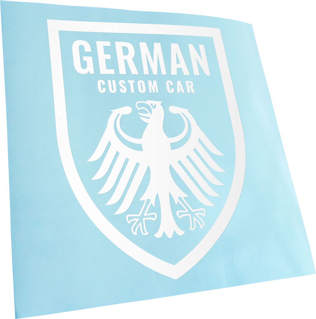 hauptsachebeklebt Kiwistar - Autoaufkleber - German Custom Car - Auto Tuning Heckscheibe - Aufkleber für Auto Kfz Fahrrad, LKW, Truck Mofa
