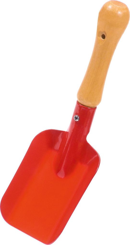 Baby Schaufel klein rot Stocker