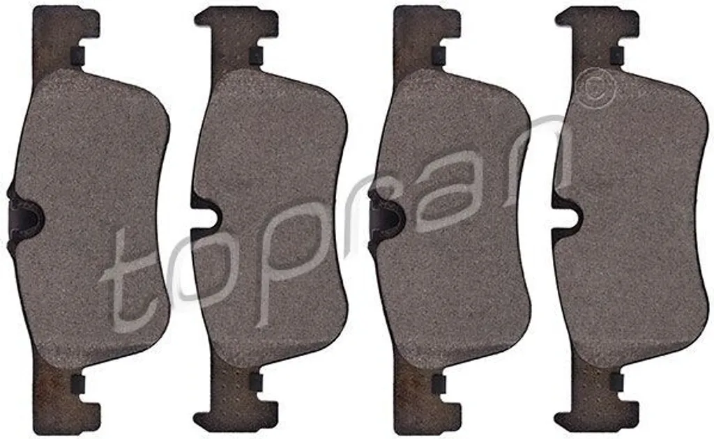 Garnitures de frein avant TOPRAN 502 480 pour BMW Série 1 F20 et F21