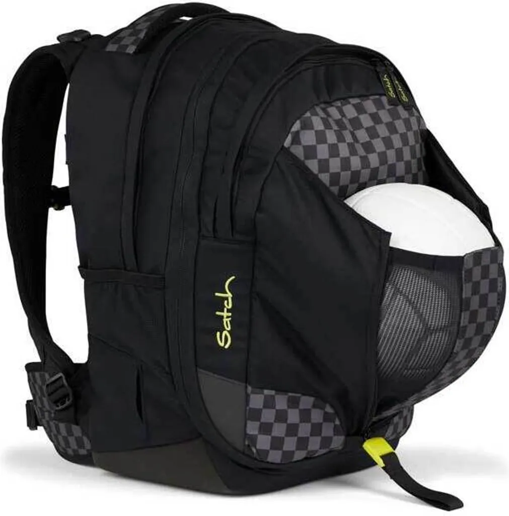 Satch Set zaino per la scuola, 2 pezzi, con astuccio, Blue Tech., 45 x 30 x 22 cm, Moderno, ergonomico