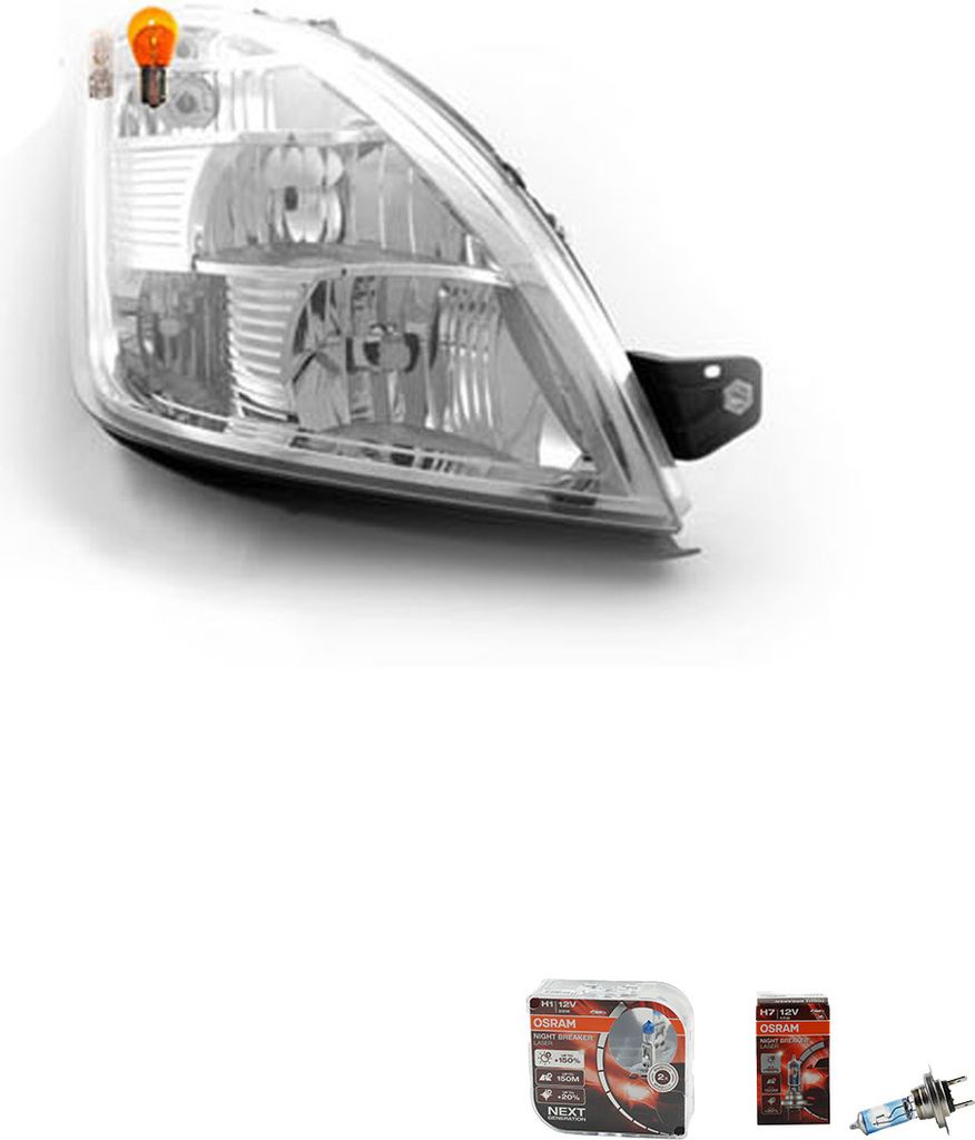 Johns, Scheinwerfer + Osram Night Breaker Laser passend für Iveco Daily III Rechts 69500010 0000069500010