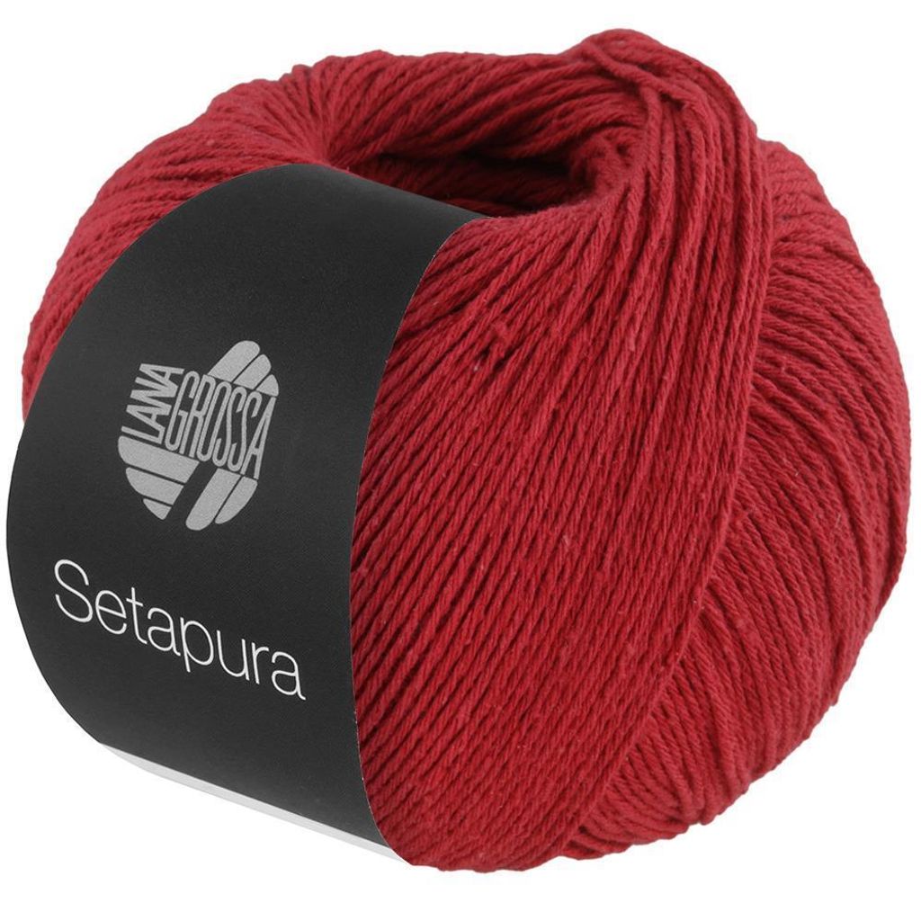 Lana Grossa - Setapura 0009 rot Produktbild 