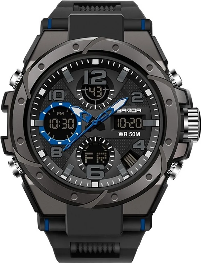 Montre de Sport SANDA Toby pour Homme Actif - Idéale Fitness et Loisirs