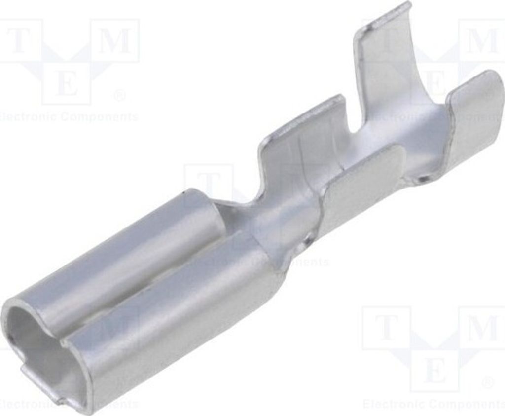 10x Kabelschuh: flach 0,5÷1mm2 2,8mm 0,8mm weiblich für Leitungen 3767.67 isoliert(ne