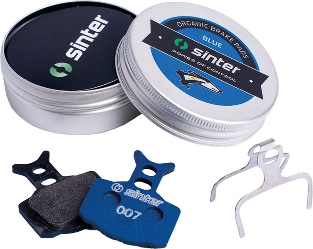 Sinter Scheibenbremsbelag 007 Formula organisch, E-Bike, blau, Set, in Dose