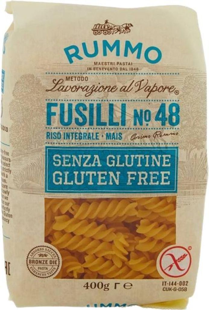 Rummo Fusilli No. 48 glutenfrei 400g Produktbild 