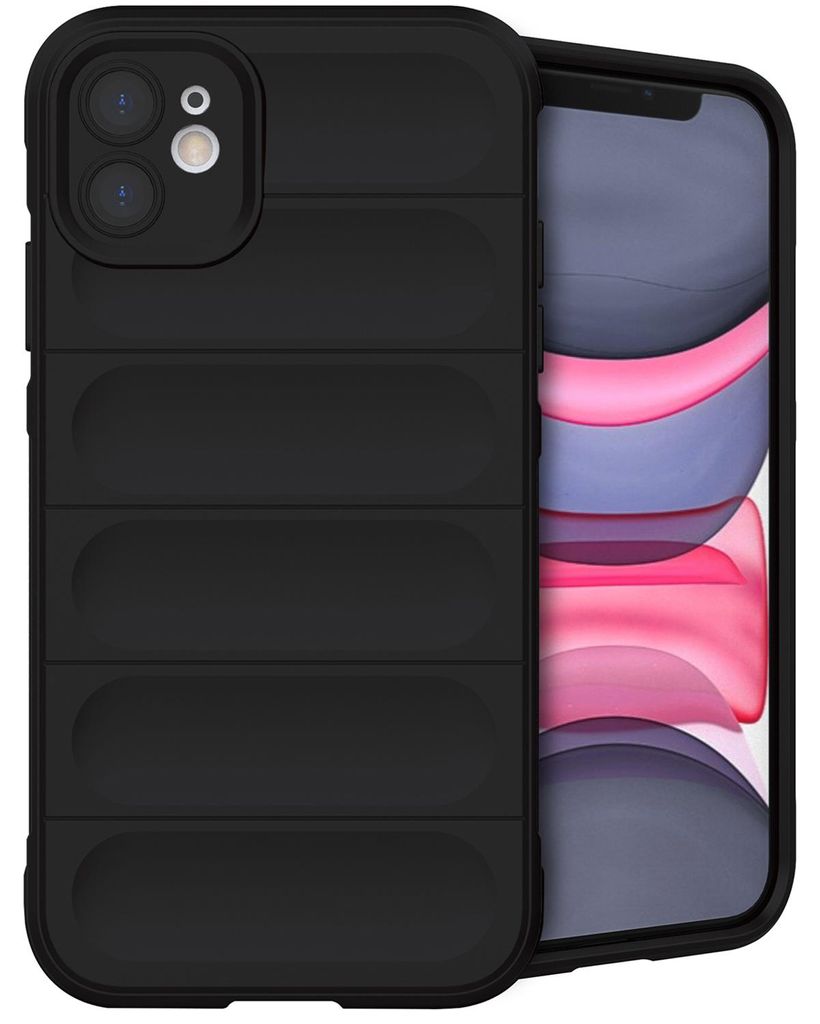 imoshion EasyGrip Backcover iPhone 11 - Nero Immagine del prodotto 