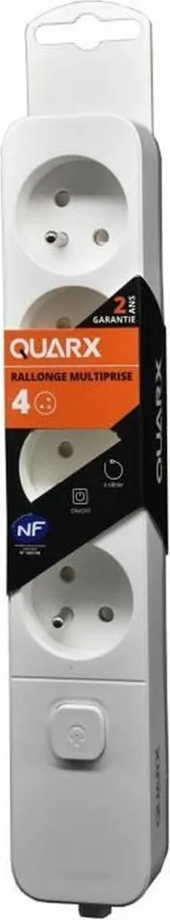 Cavo di prolunga corto con angolo plug 3M H05VV-F3G1.5 Bianco | Leroy Merlin