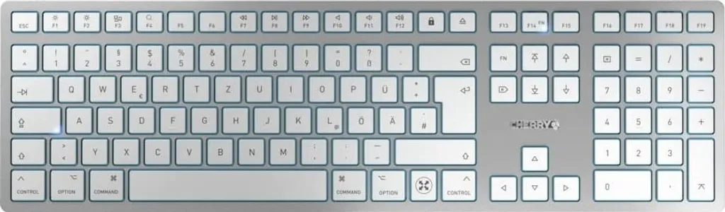 Clavier Silencieux Cherry JK-9110DE-1 et Suite McAfee 3 Utilisateurs
