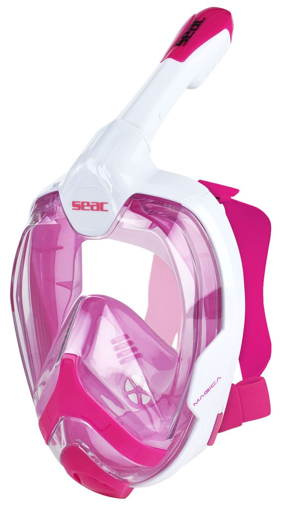 Seac Magica Vollgesichtsmaske weiß/rosa