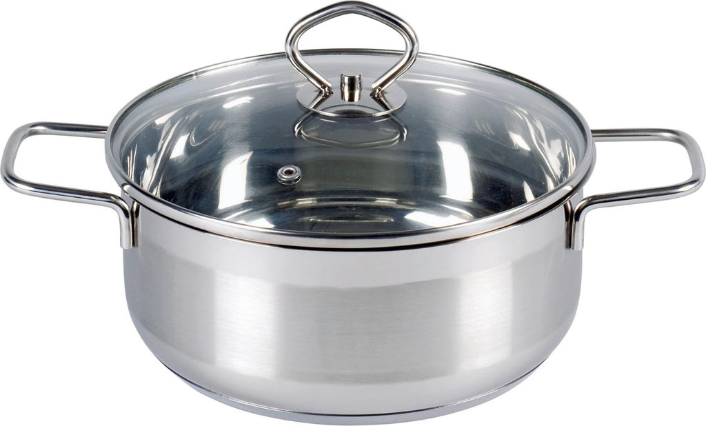 KARL KRÜGER Bratentopf Manhattan 1,3 l Ø16cm Edelstahl