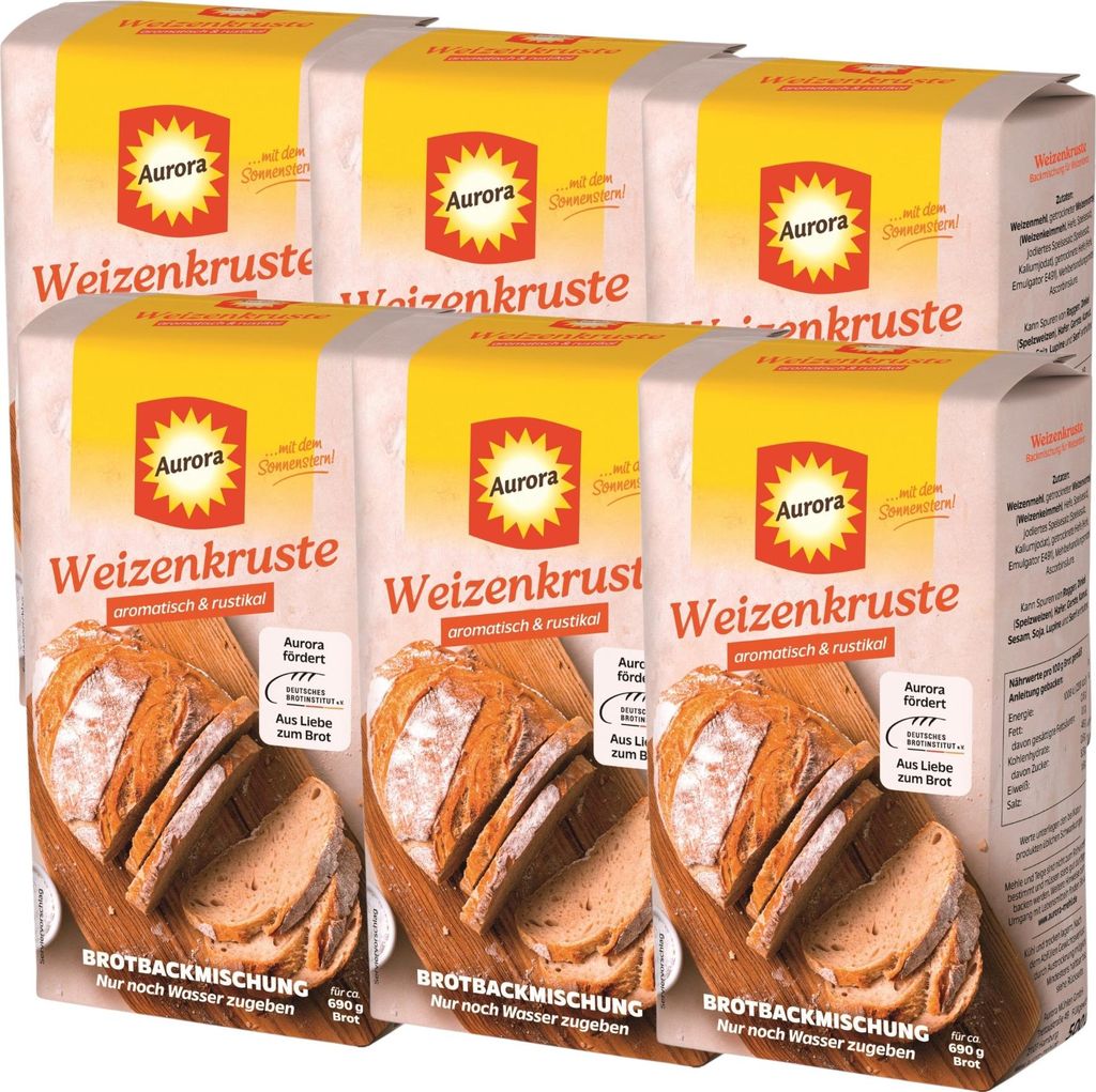 Aurora Weizenkruste Backmischung 500g | Knuspriges Produktbild 