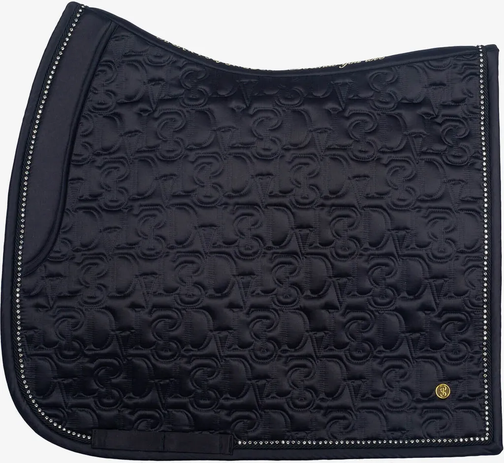 PS of Sweden Dinja x PS Tapis de Dressage Noir Cob pour Cheval de Sport