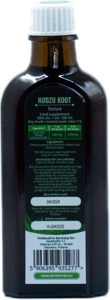 Kudzu-Wurzeltinktur 1: 5 (100 ml)