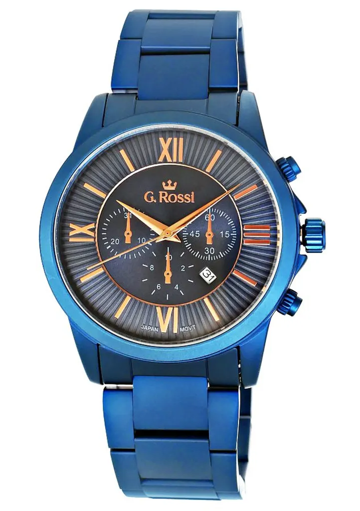 Orologio Uomo G.Rossi 6846B-6F3 con Scatola Regalo - Elegante Acciaio