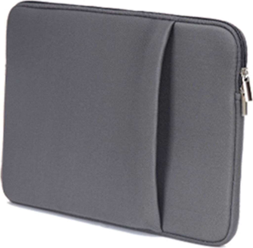B2015 Laptop-Hülle weiche Reißverschlusstasche 14'' Laptop-Tasche Ersatz für MacBook Air Pro Ultrabook Laptop Grau