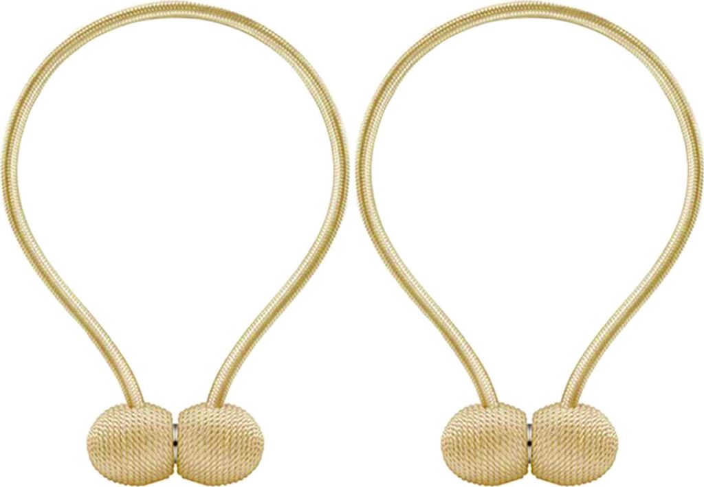 Verk 01848 Magnetická spona na závěsy 2 ks zlatá Obrázok produktu 