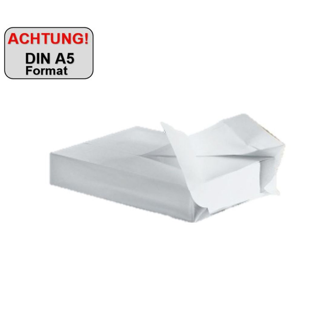Kopierpapier DIN A5 160 g/qm weiß 250 Blatt Produktbild 