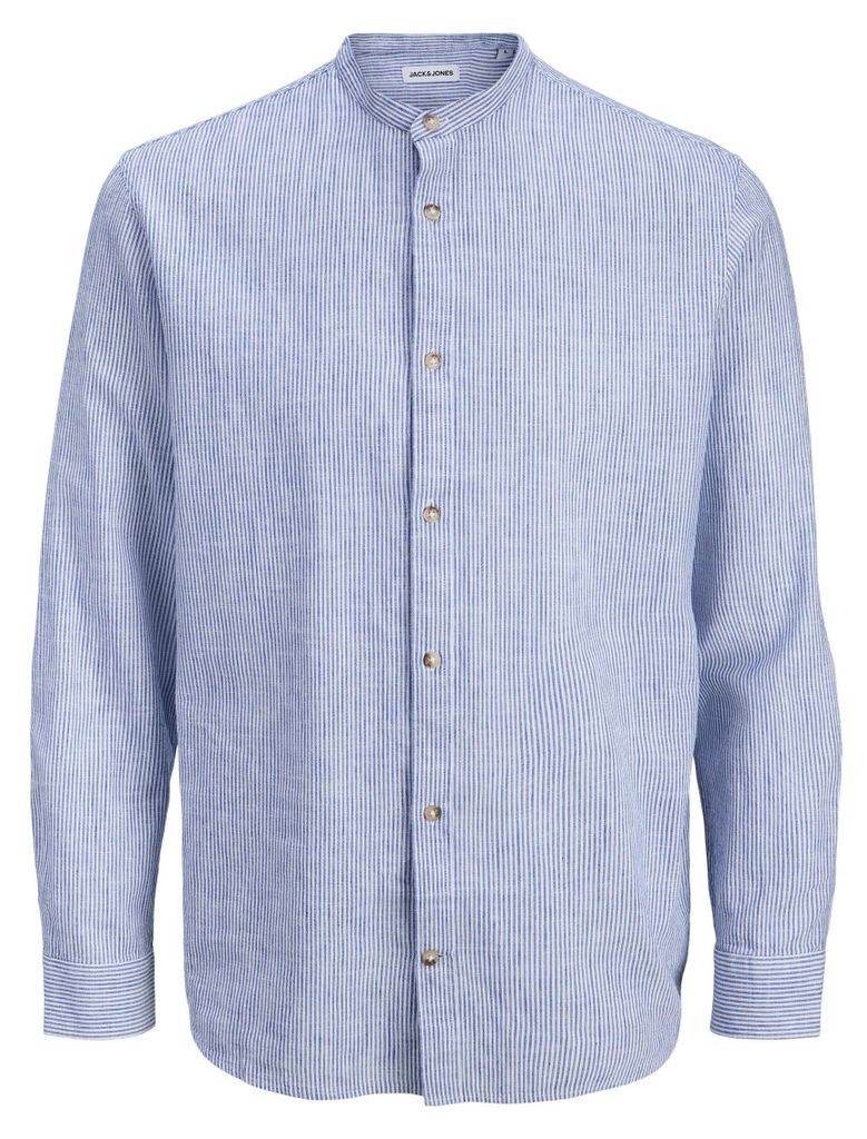 Jack & Jones Hemd JJESUMMER LINEN Langarmhemd Produktbild 