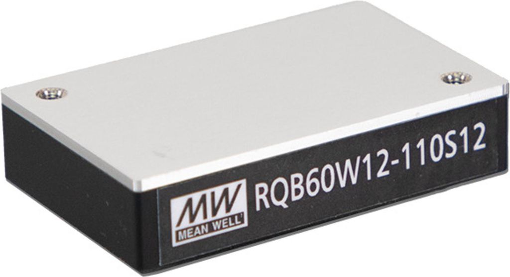 MEANWELL RQB60W12-110S05 DC-DC-Wandler geregelt 5V 12A 1-4 Brick 3.000V