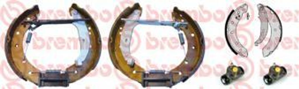 Brembo Bremsbackensatz Hinterachse K 68 065