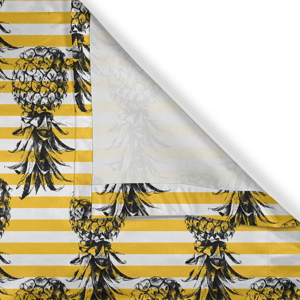 Rideau design ananas impression numérique haute qualité 280x175 cm