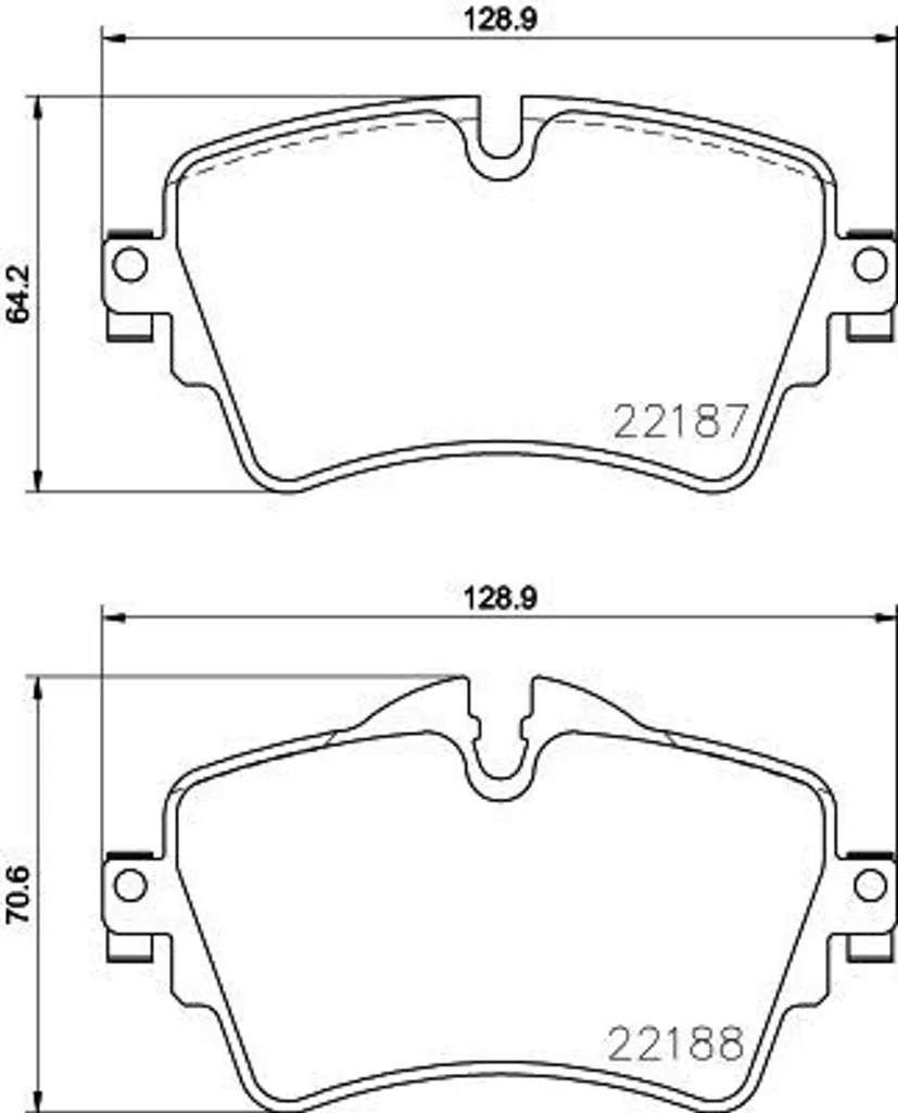 Plaquettes de frein pour Mini F56 et BMW Série 2 idéal trajet quotidien