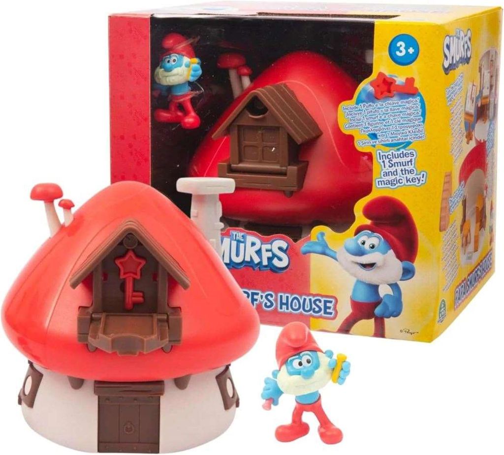 Šmolkovia Cottage Šmolkovský domček s figúrkou tatka Šmolka Obrázok produktu 
