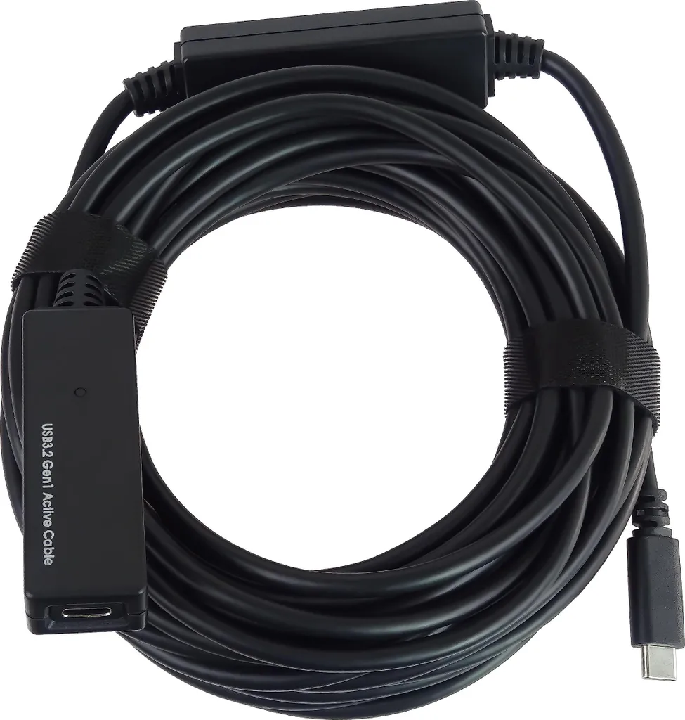 PremiumCord Câble d'Extension USB-C 10m avec Répéteur Actif 5Gbps - 3