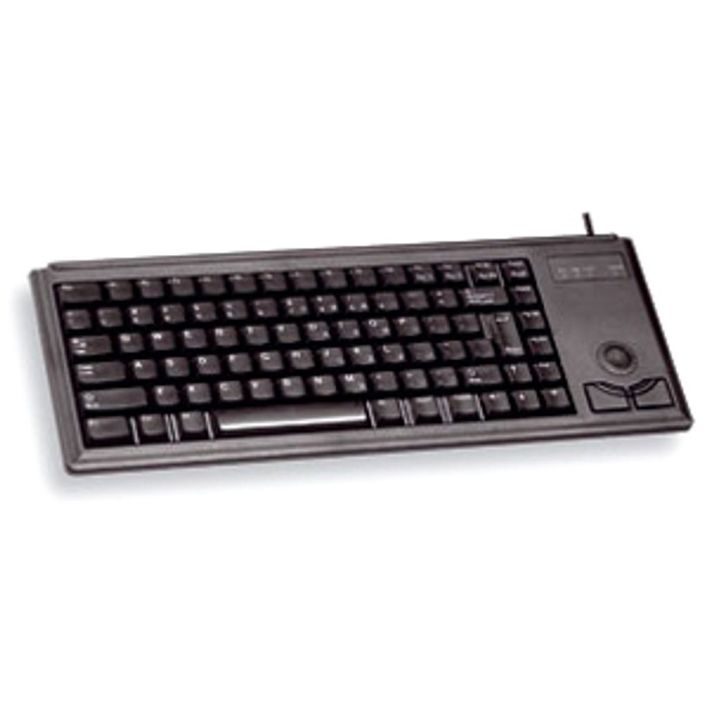 CHERRY G84-4400, Volle Größe (100%), Kabelgebunden, PS/2, QWERTY, Schwarz