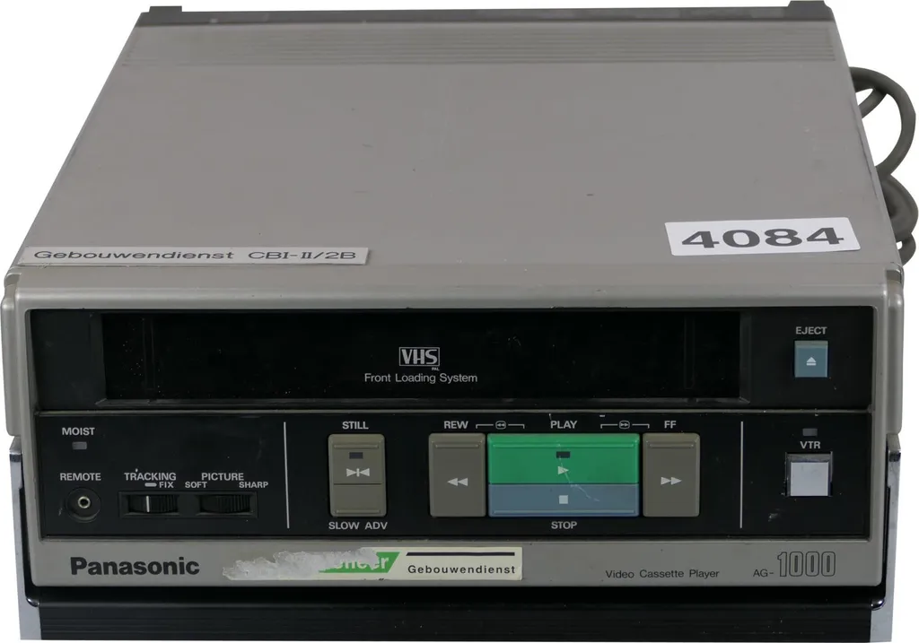 Magnétoscope VHS Panasonic AG-1000-EG pour Réparer et Lire vos Cassettes