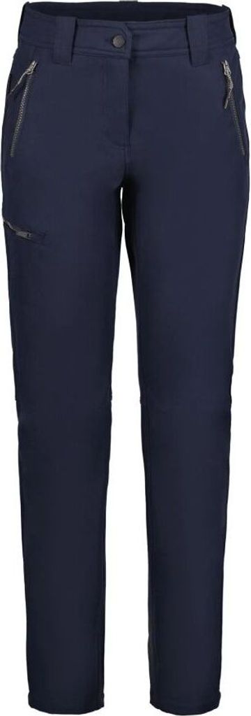 Icepeak Softshellhose Damen mit Fleecefutter EP Arcola, Farbe:Blau, Größe:36