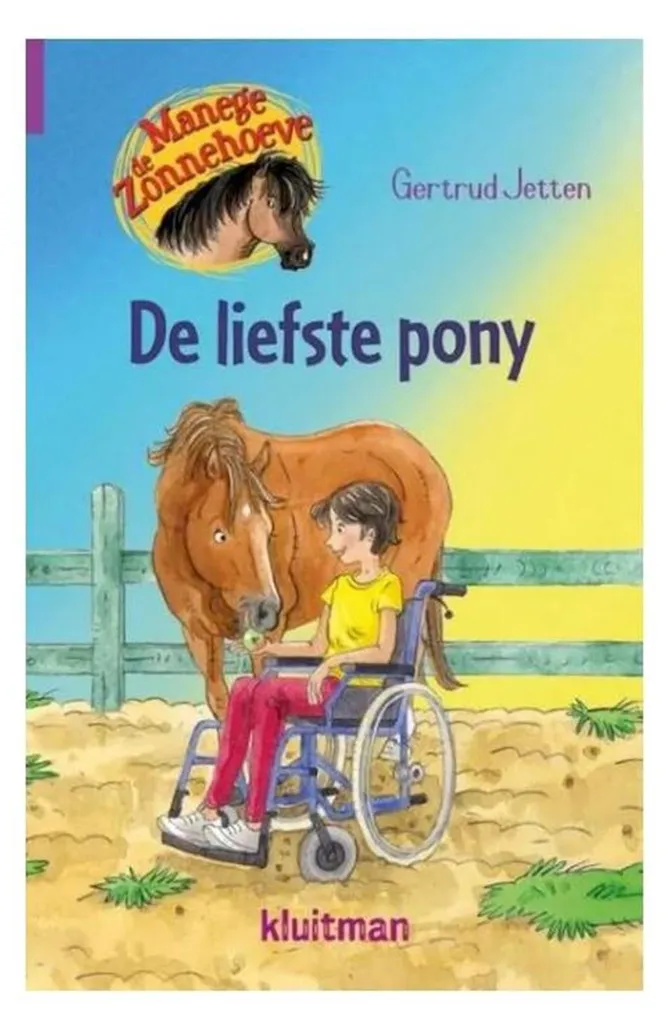 Livre Illustré Manège de Zonnehoeve - Le Poney le Plus Mignon 15cm