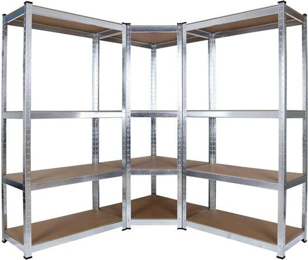 Chariot de rangement pour outils d'atelier à 3 niveaux en acier noir