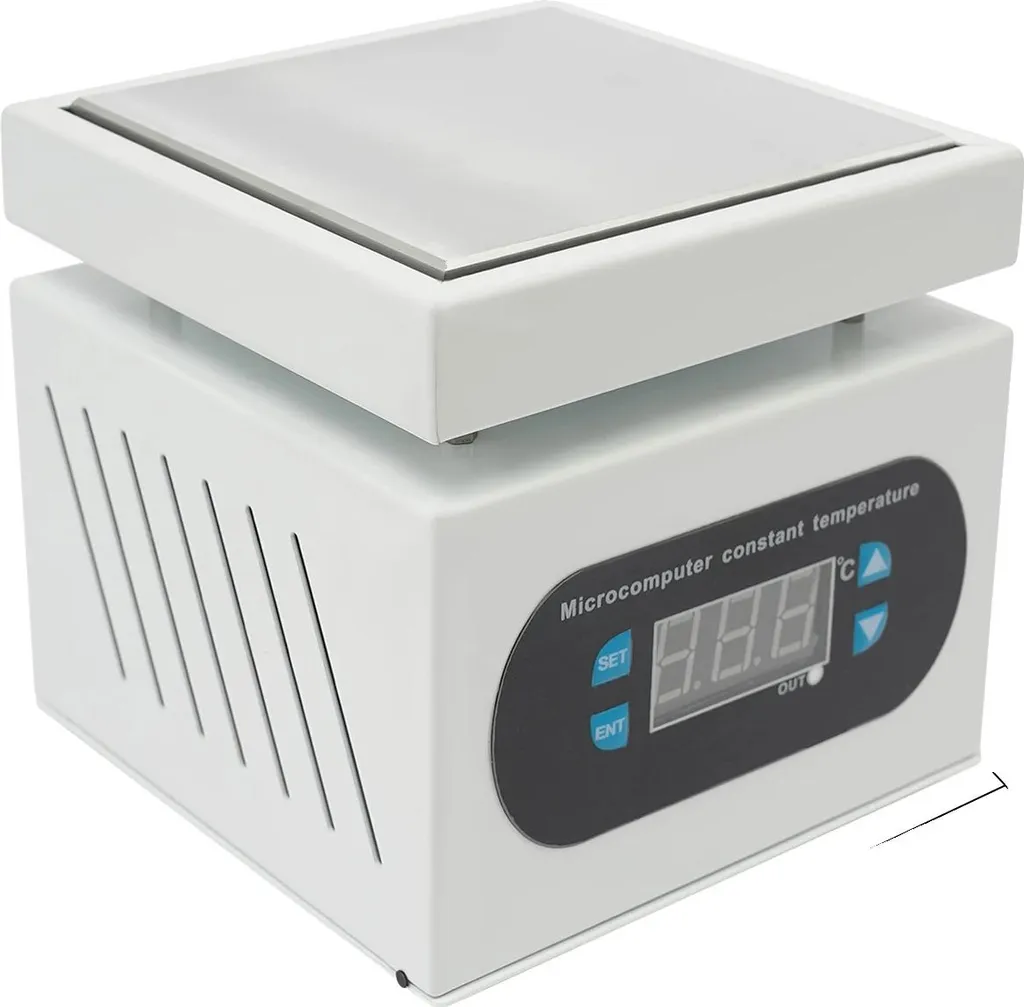 Vassoio Riscaldante Professionale Argento 220V - Design Elegante e Robusto