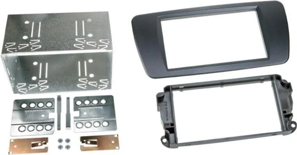 Kit Installation Autoradio 2-DIN Seat Ibiza 2008-2014 Noir Azabache