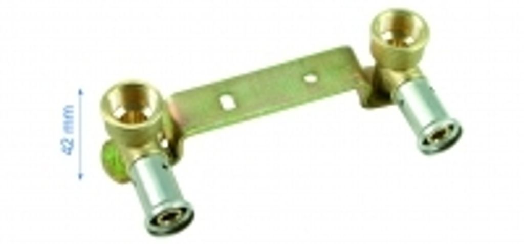 16*1/2" MS Montagebrücke doppeltgekröpft IG Henco Immagine del prodotto 
