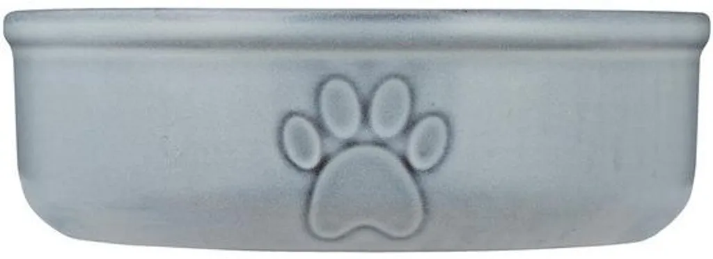 Grande Gamelle Eau et Croquettes pour Chien, Grès 18 cm Facile à Laver
