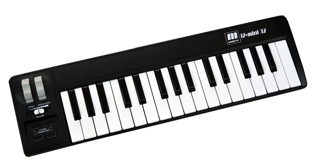 MIDITECH i2 mini 32 Bluetooth USB : Clavier maître MIDI compact sans fil