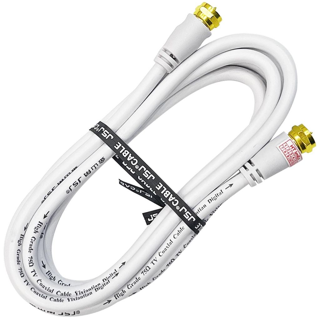 Sat Kabel TV Koax 135dB F-Stecker Satelliten Antennenkabel Router Internet UHD