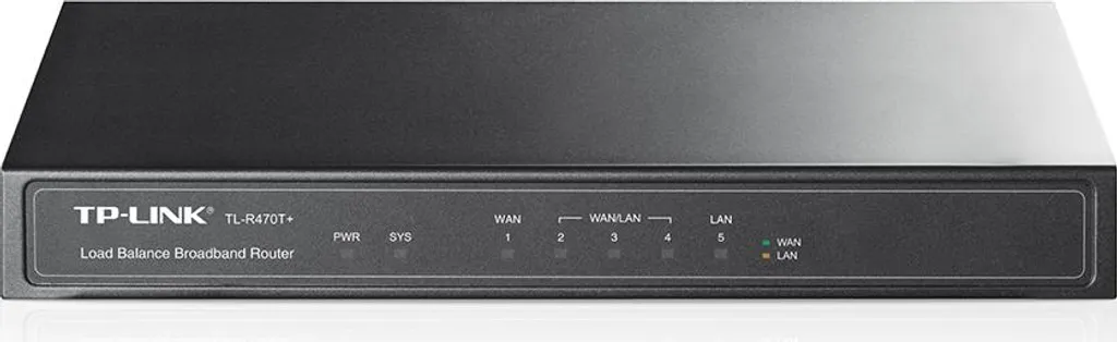 TP-Link TL-R470T+ - Router - Porte WAN: 4
