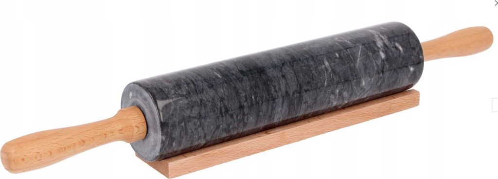 Nudelholz aus Marmor mit Ständer 3145 Produktbild 