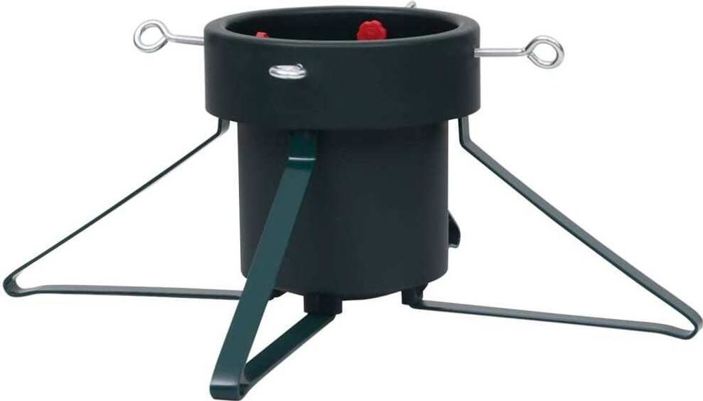 Christbaumständer Schwarz 46x46x19 cm